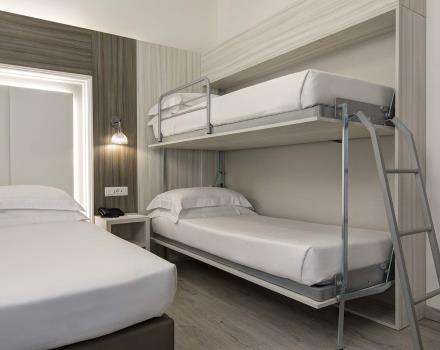 Vierbettzimmer - Hotel San Giusto Trieste